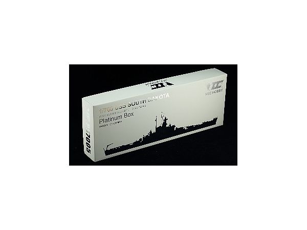 USS South Dakota BB-57 1944 Platinum Ver.