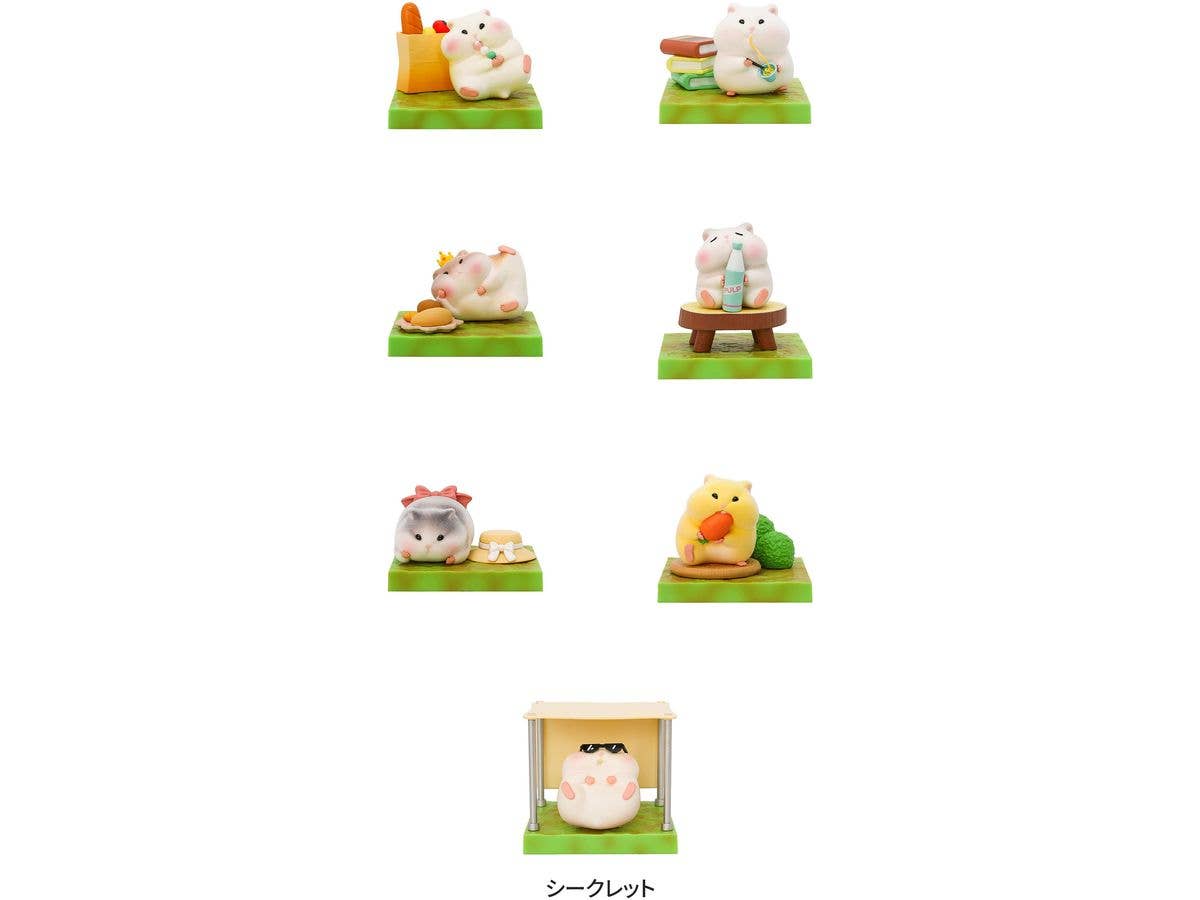 Hamster Family Series Trading Figure 1Box 6pcs