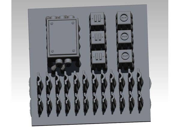 Electrical components set