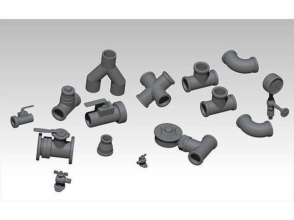 3mm pipe accessories set