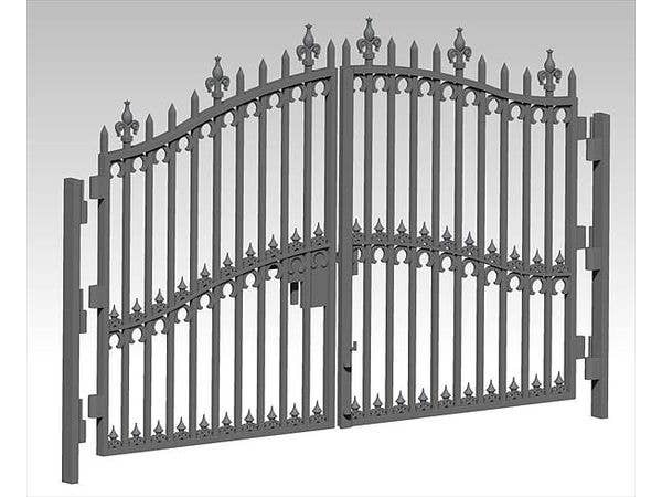 Double-leaf fence model 2