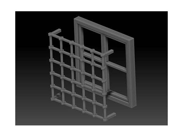 Regular Barred Window #3