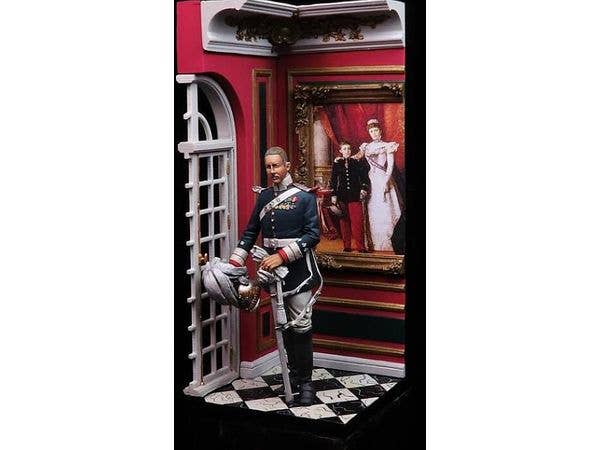 (54mm) Universal Figure Base A corner of a Room in the Palace
