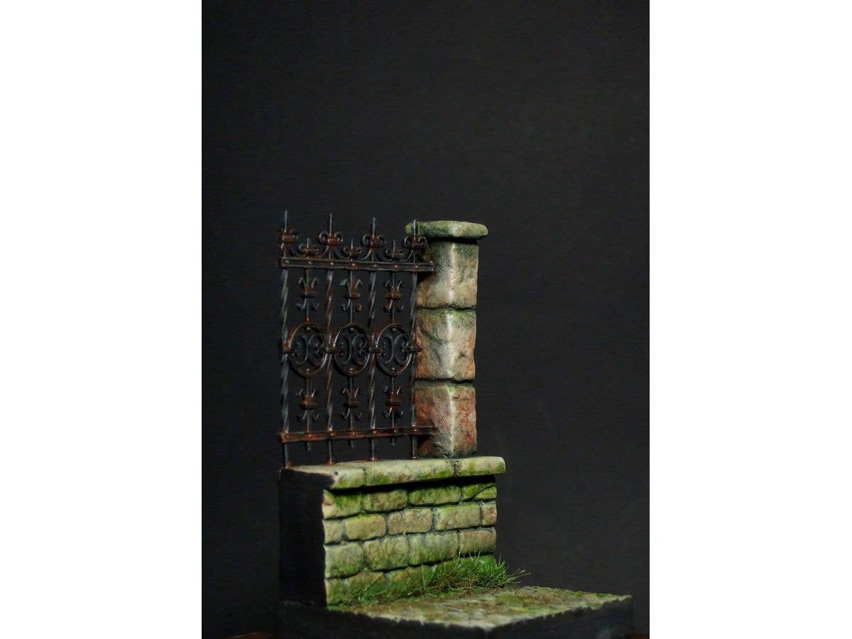 (54mm) Universal Figure Base Palace Corner Base