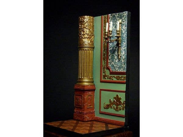 (54mm) Universal Figure Base Palace Wall