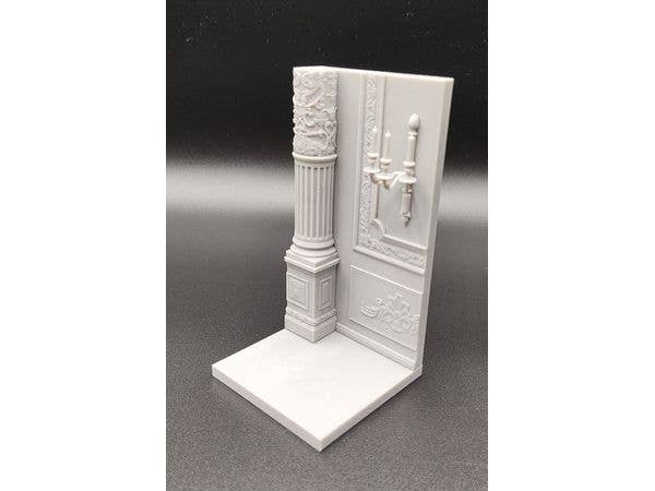 (75mm) Universal Figure Base Palace Wall