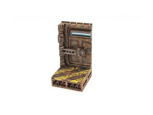 (54mm) Universal Figure Base SF Model #2 Machine Room