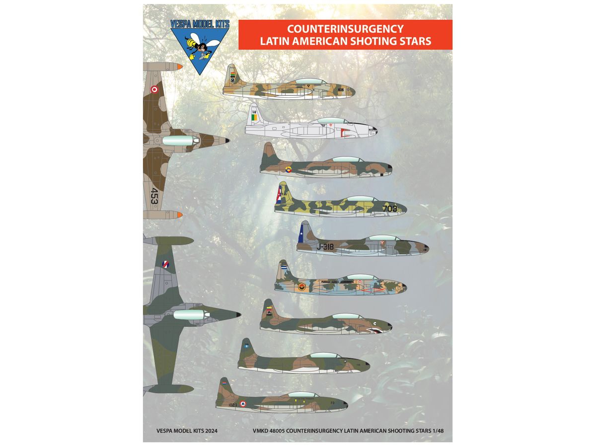 Latin American Counter-Insurgency Shooting Stars (T-33)		