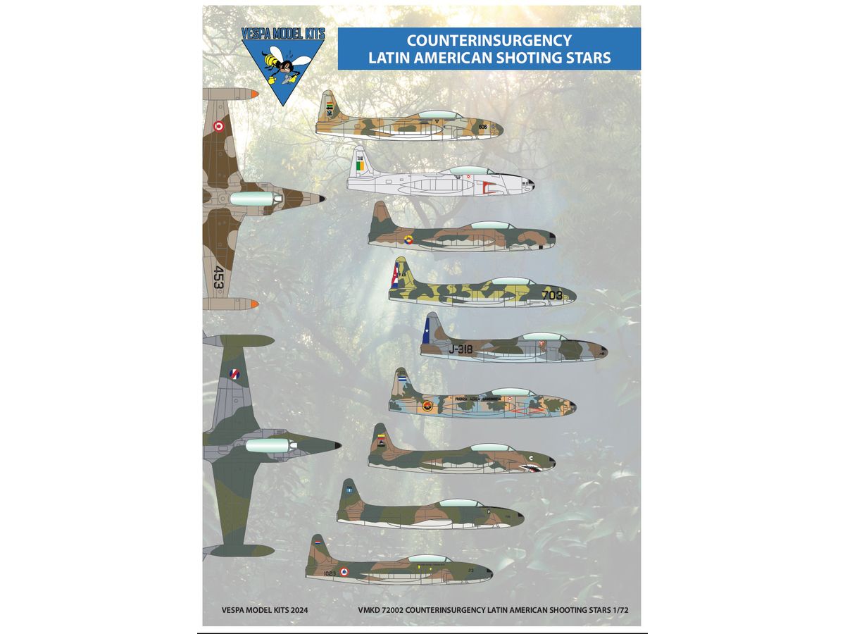 Latin American Counter-Insurgency Shooting Stars (T-33)