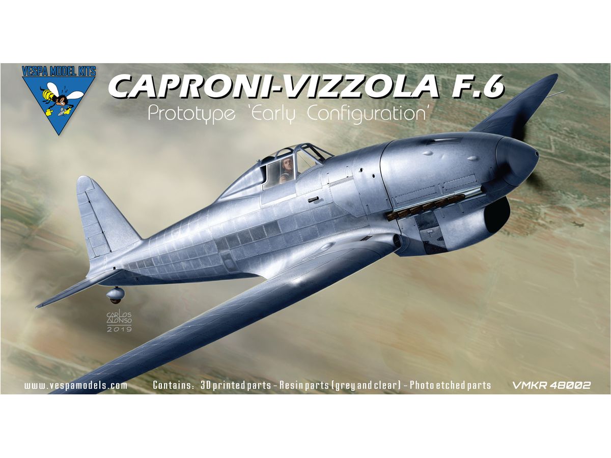 Caproni-Vizzola F.6M Prototype Early Configuration