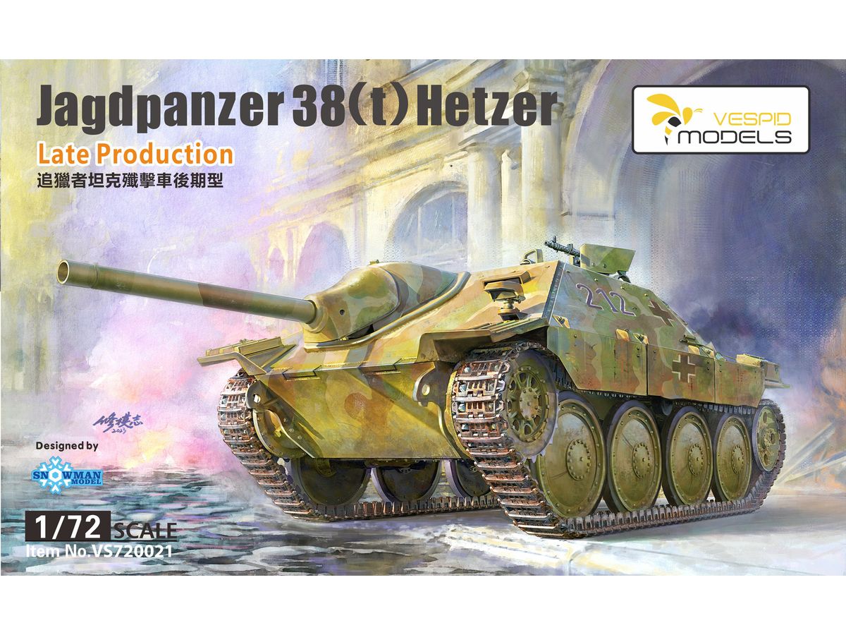 Jagdpanzer 38(t) Hetzer Late Production w/Metal Barrel