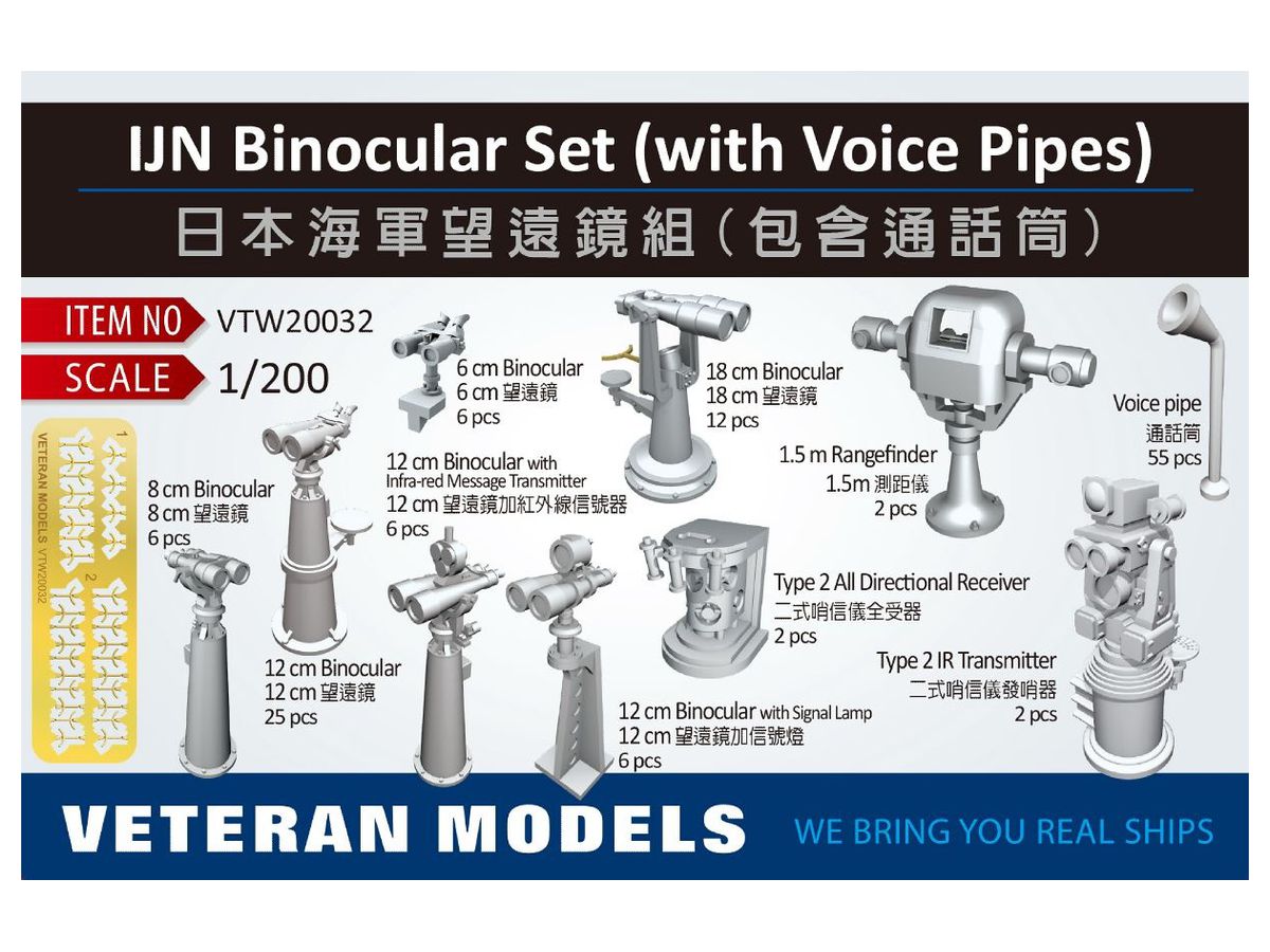 IJN Binocular Set (with Voice Pipes)