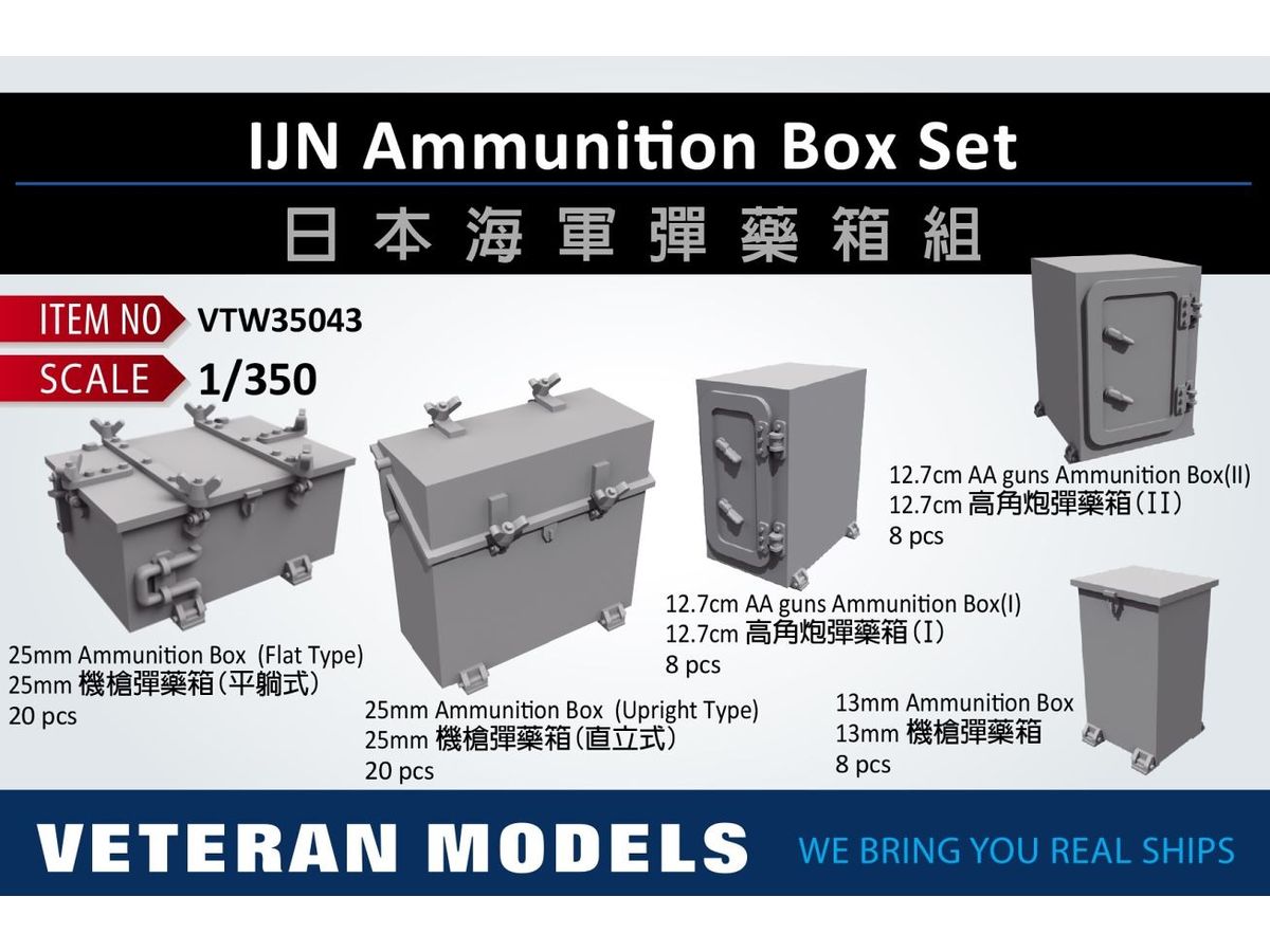 IJN Ammunition Box Set