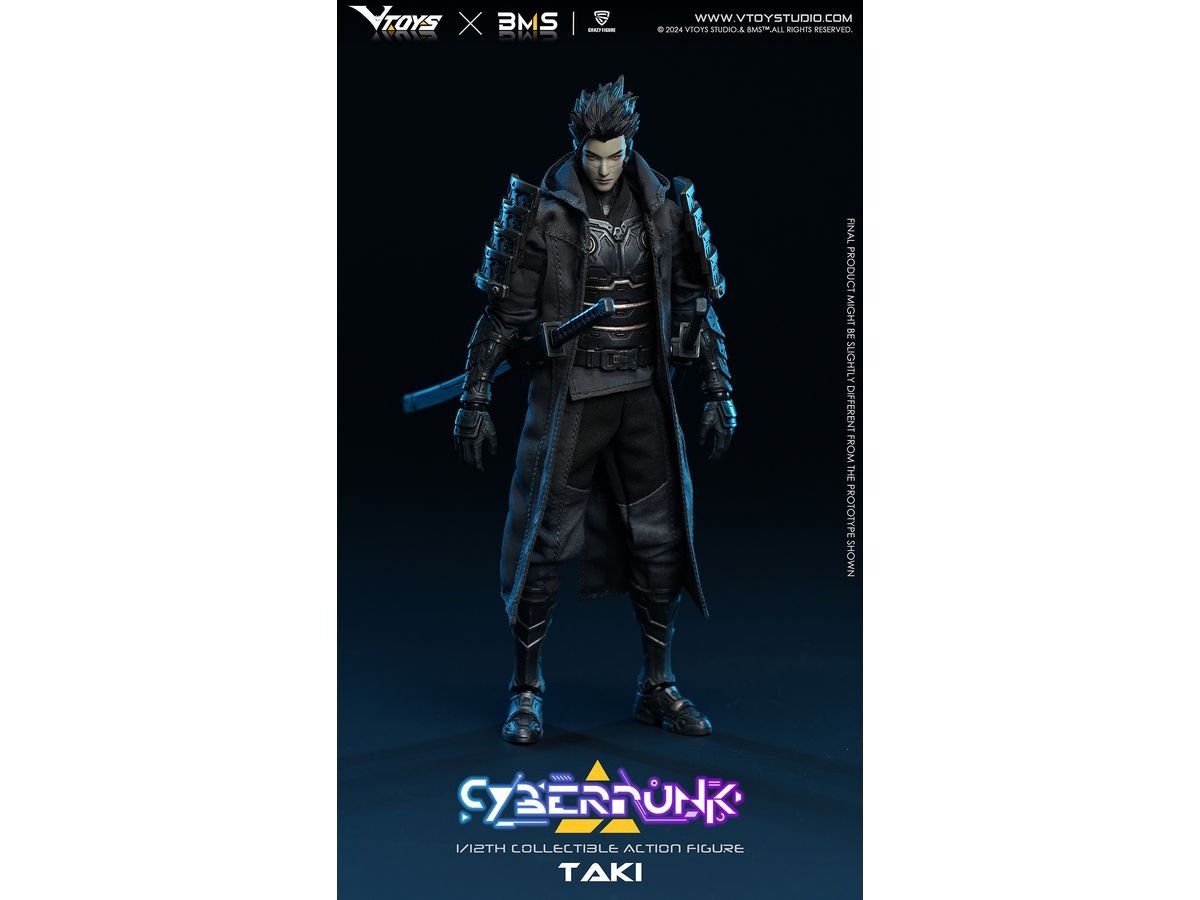 VTOYS x BMS x CF Cyberpunk Samurai Taki