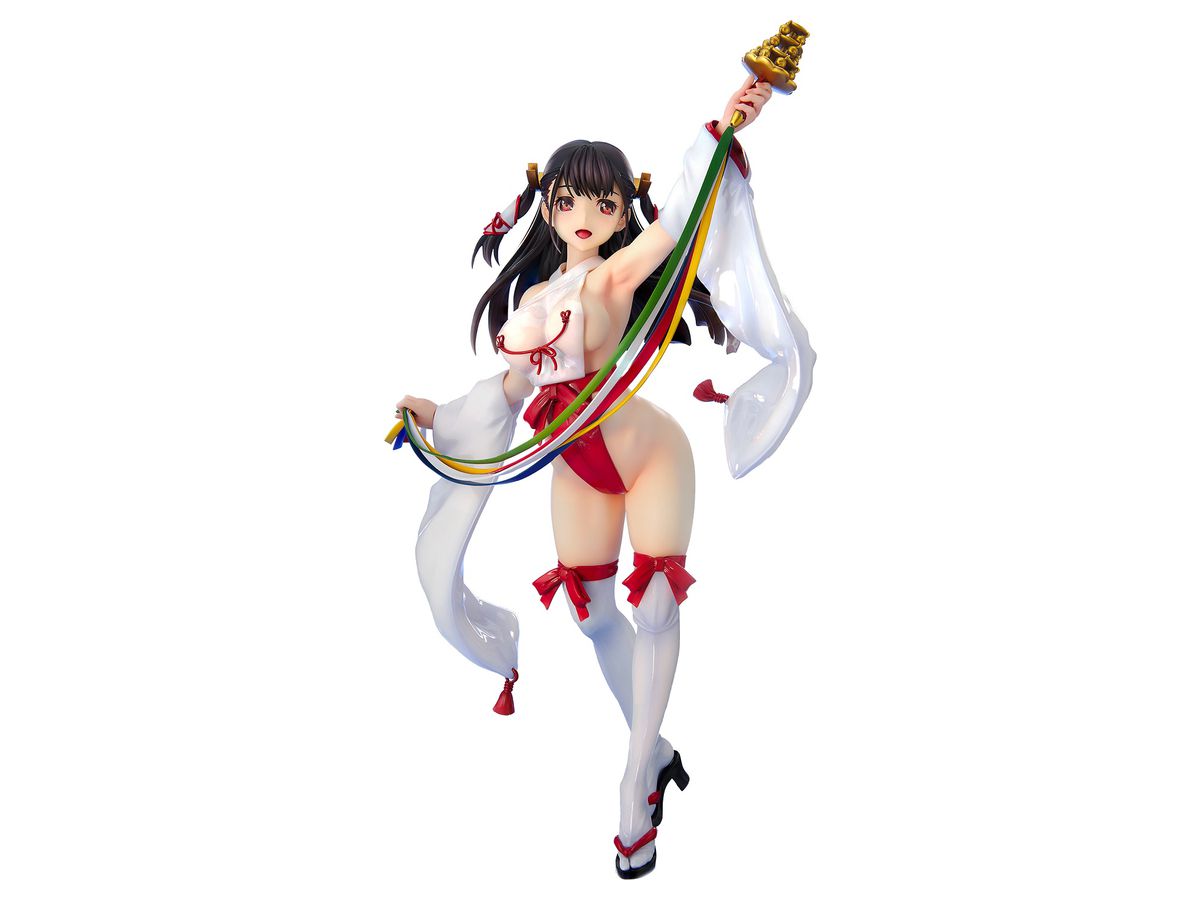 Tight na Oshigoto 2: Miko Akane Kagura Figure
