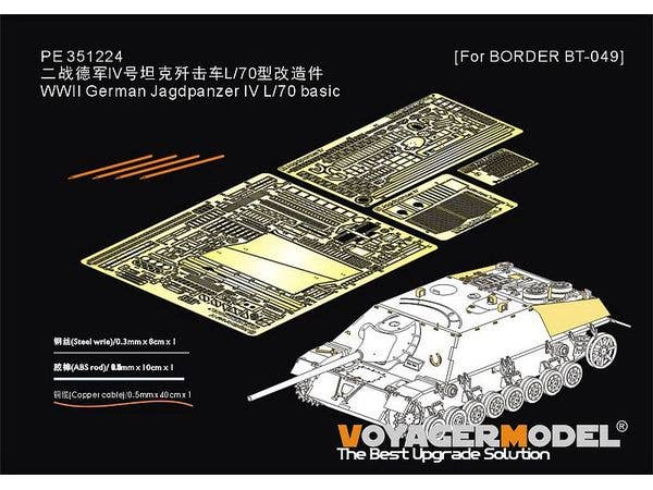 WWII German Jagdpanzer IV L/70 basic (For BORDER BT-049)
