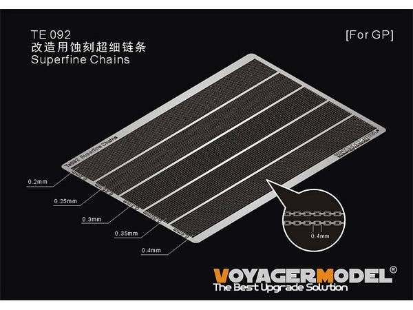 Superfine Chains (GP) 0.2mm/0.25mm/0.3mm/0.35mm/0.4mm