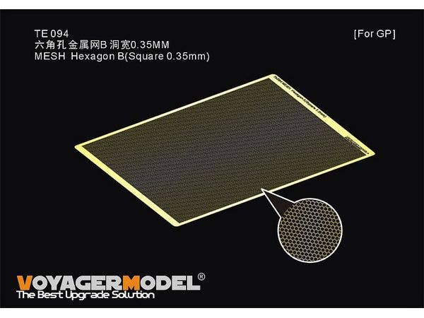 MESH Hexagon B (Square 0.35mm) (GP)