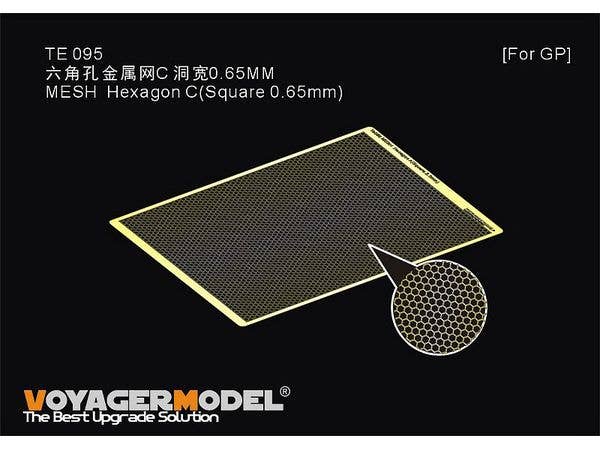 MESH Hexagon C (Square 0.65mm) (GP)