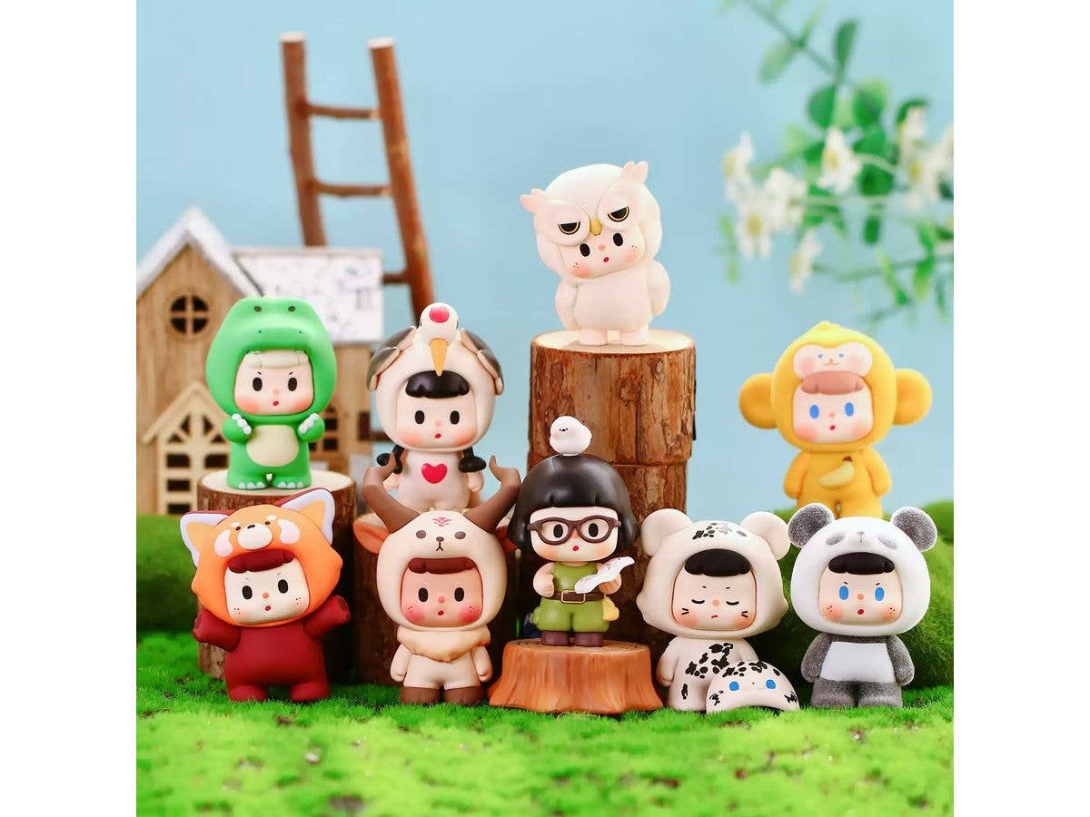 Buer Rare Animal Series Blind Box 1Box 8pcs