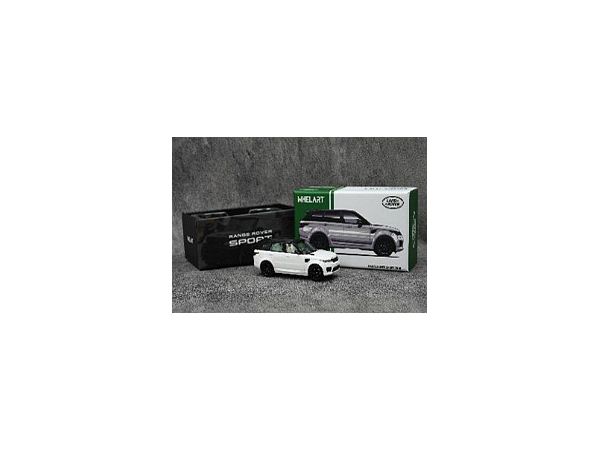 Range Rover Sport 2018 White (Black Wheels)