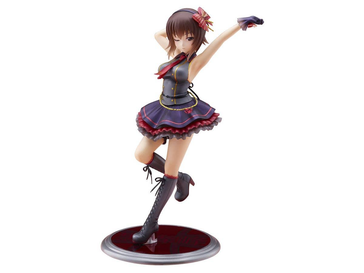 Girls und Panzer Tank Road Operation:Maho Nishizumi (Idol Style) PVC