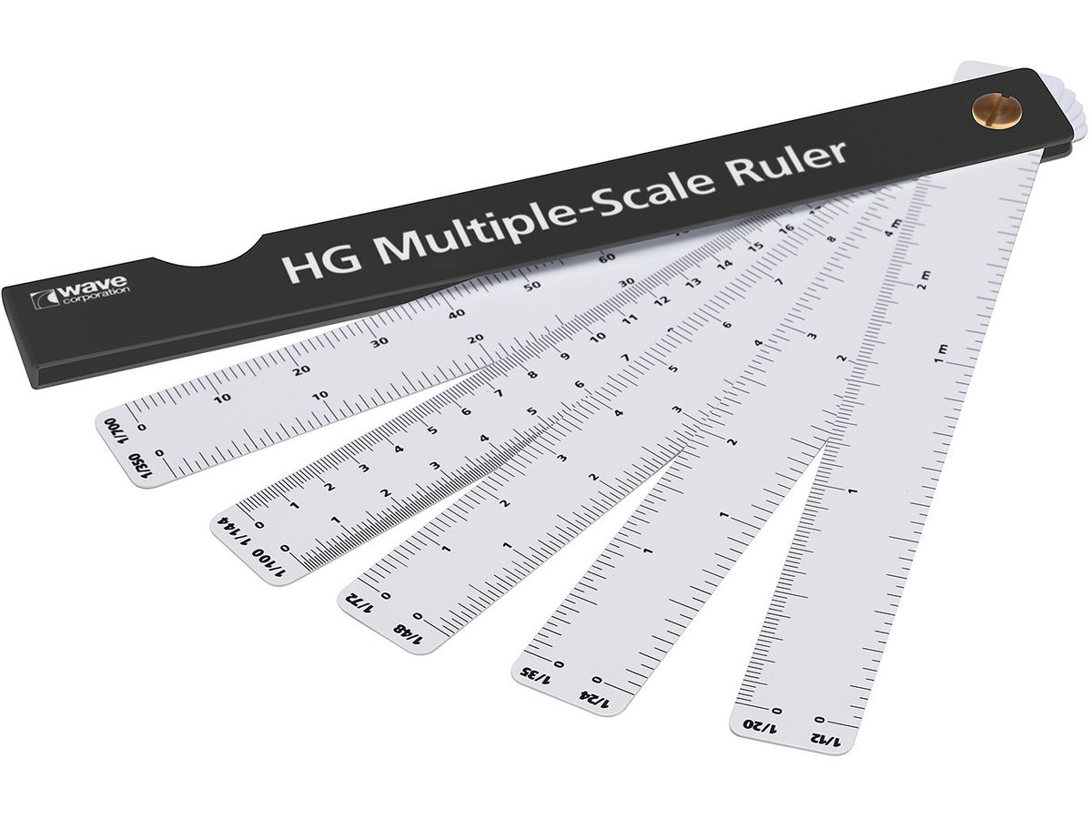HG Multiple-Scale Ruler