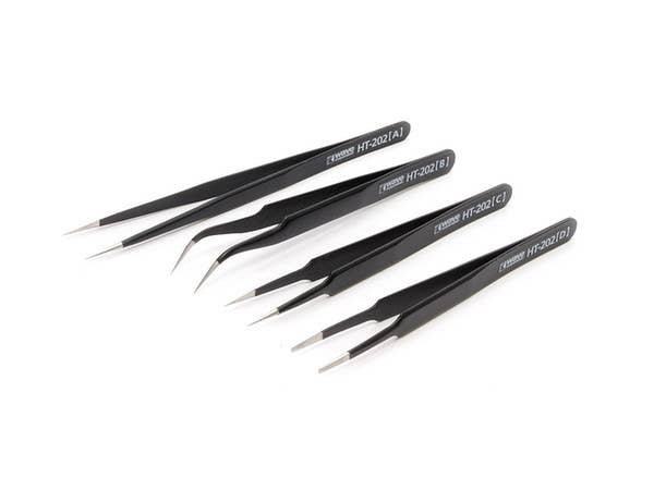 Extra-Fine Needle Shape Tweezers (4pcs Set)