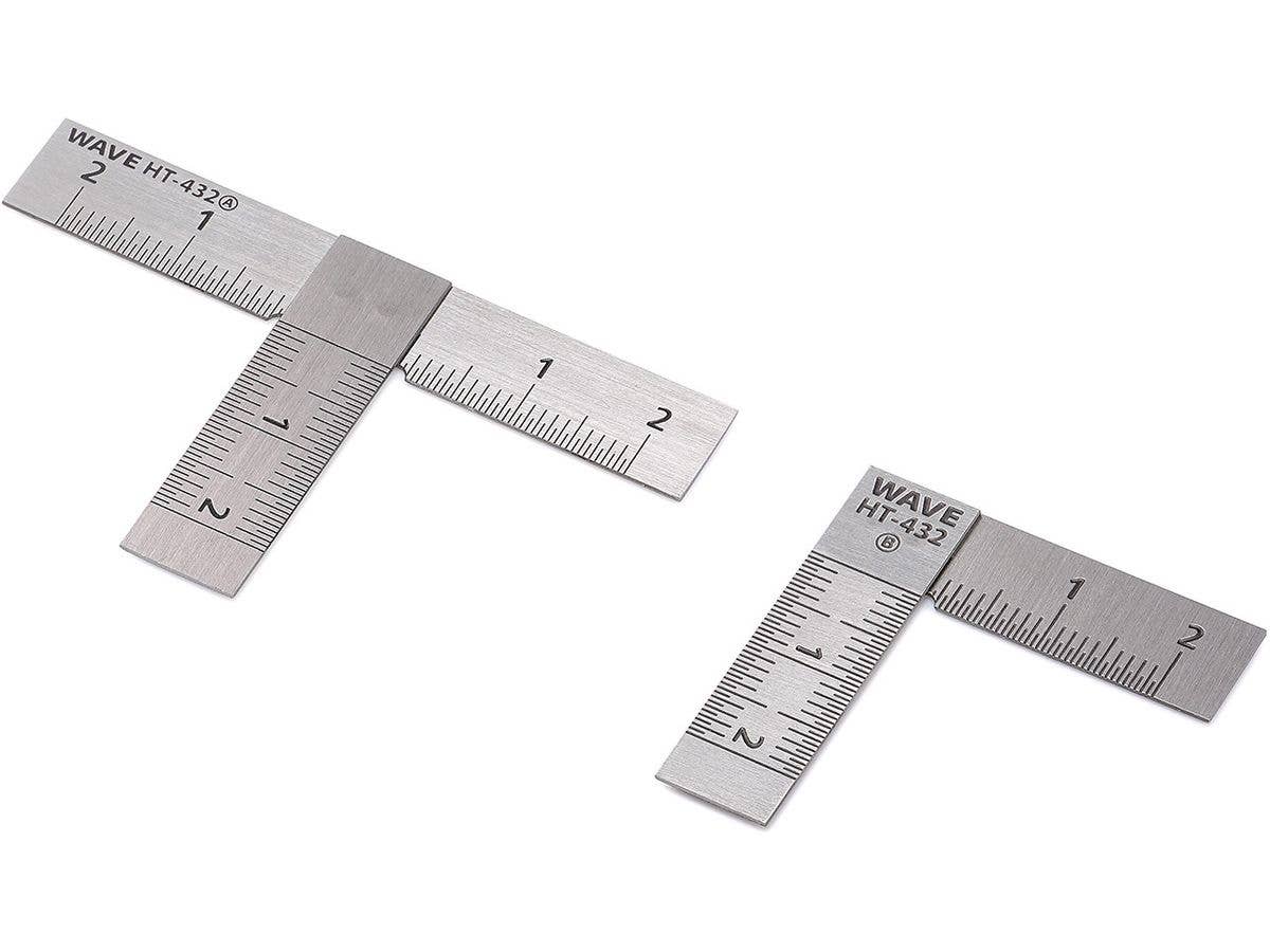 HG Stainless T Square [Short Type] 2pcs / 90 Degree