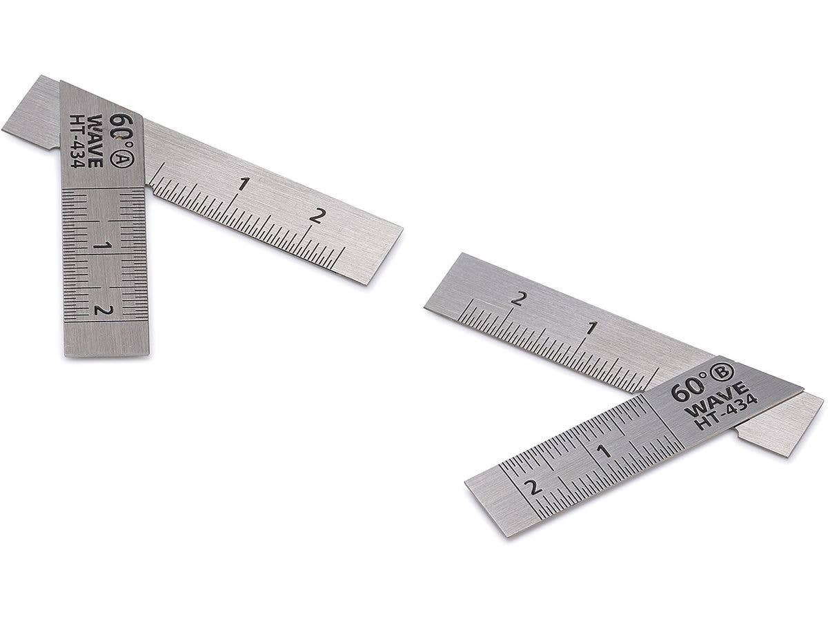 HG Stainless T Square [Short Type] 2pcs / 60 Degree