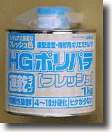 HG Polyester Putty 1kg Flesh Color