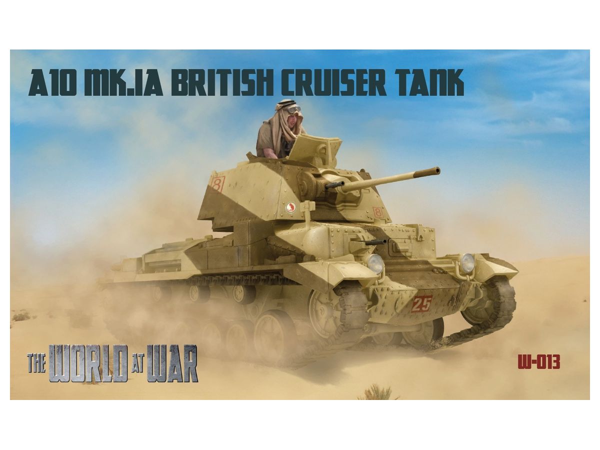 British Mark IA Cruiser Tank (A10), 2-pounder