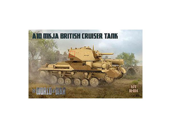 British Mark IA CS Cruiser Tank (A10) Equipped with Close Air Support Artillery