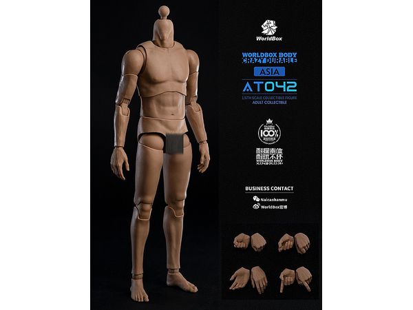 Durable Asian Narrow Shoulder Male Body