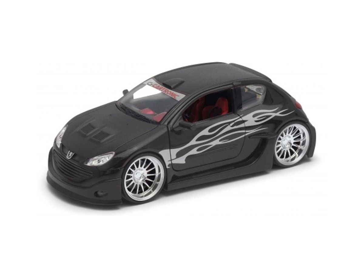Peugeot 206 Tuning Matte Black