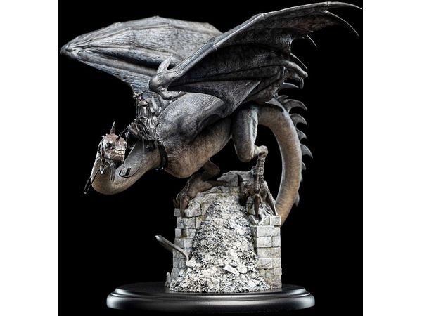 Lord of the Rings Trilogy/ Fell Beast with Witch King Mini Statue