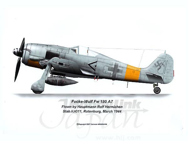 洋書 Focke-Wulf FW 190 im Detail Focke-Wulf Fw190A7 