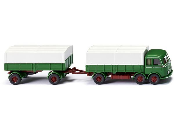 MB LP 333 Flatbed Road Train Grass Green