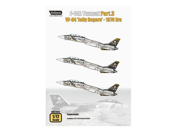 F-14A Tomcat Part.3 - VF-84 'Jolly Rogers' - 1970 Era (for Academy)