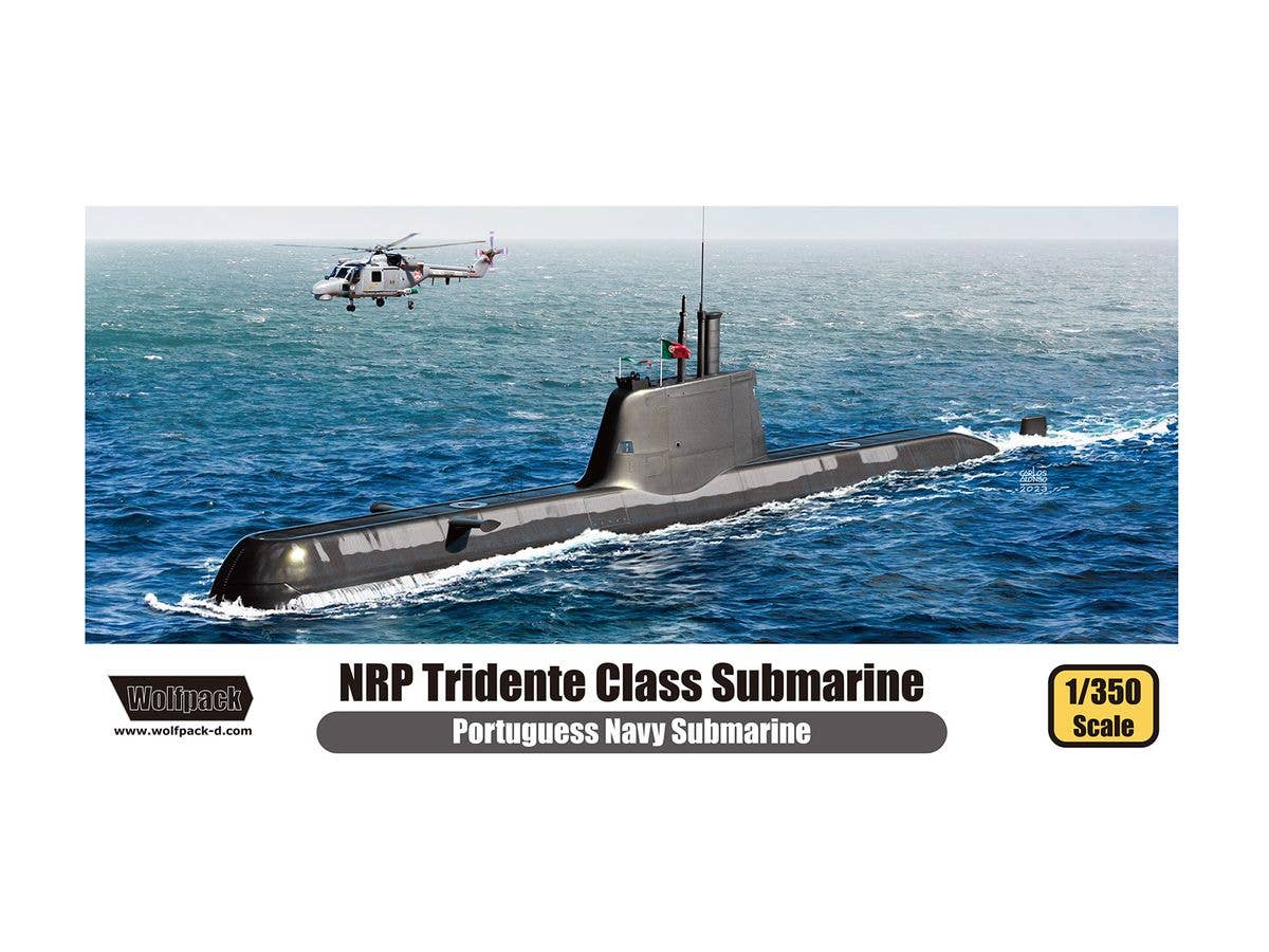 NRP Tridente Class Submarine w/Super Lynx Mk.95 (Premium Edition Kit)