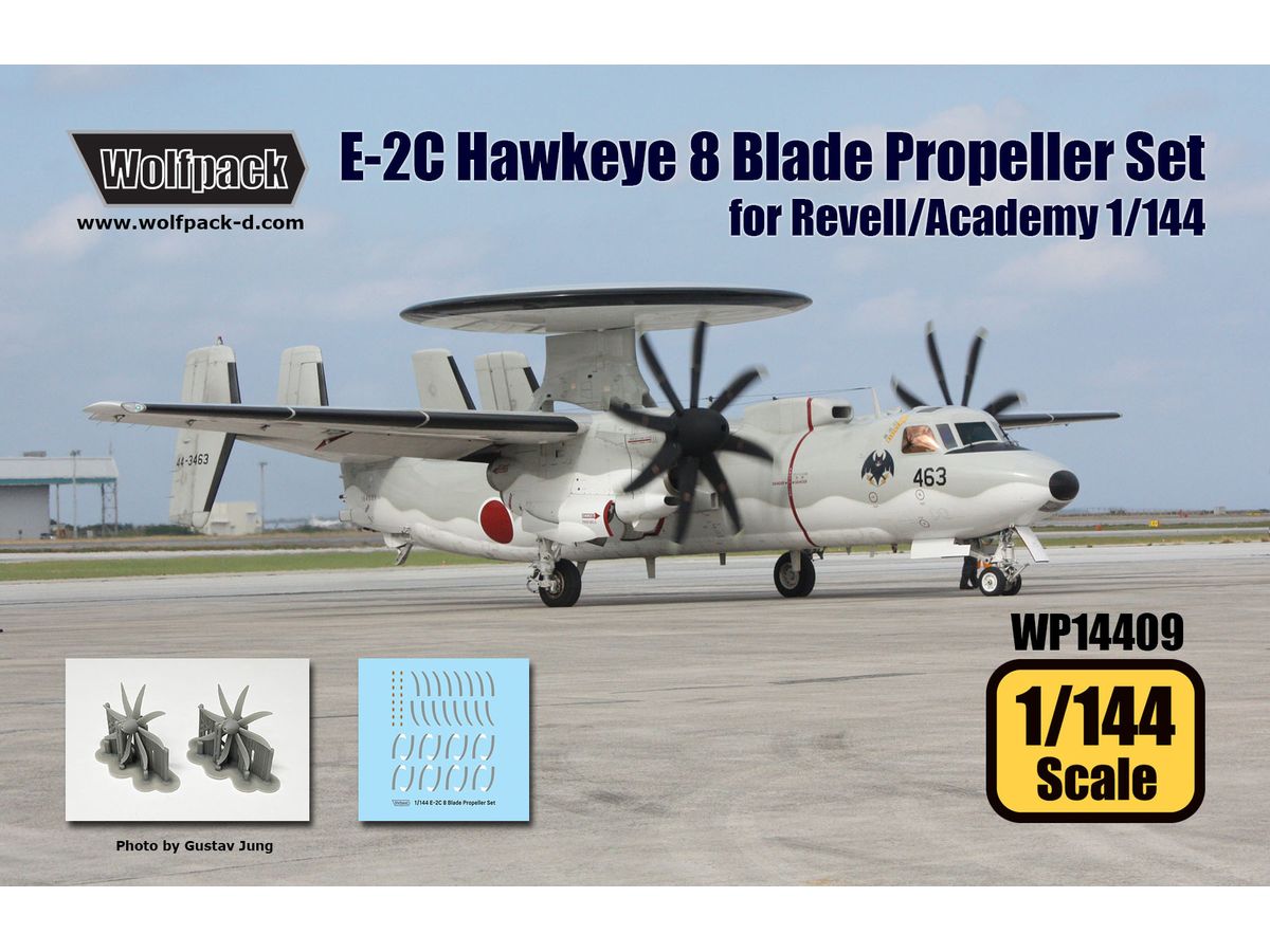 E-2C Hawkeye 8 Blade Propeller Set (for Revell/Academy)