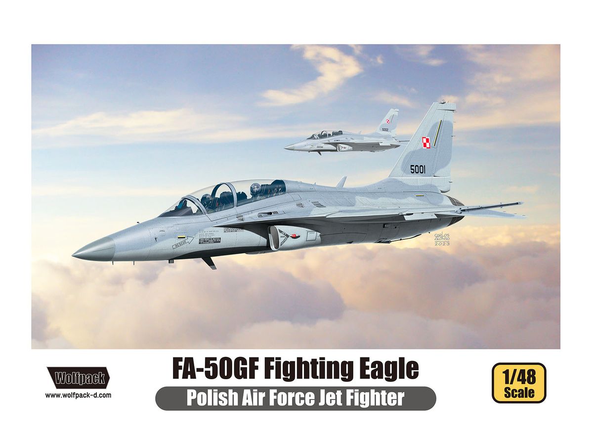 FA-50GF Fighting Eagle Polish Air Force Jet Fighter (Premium Edition Kit)