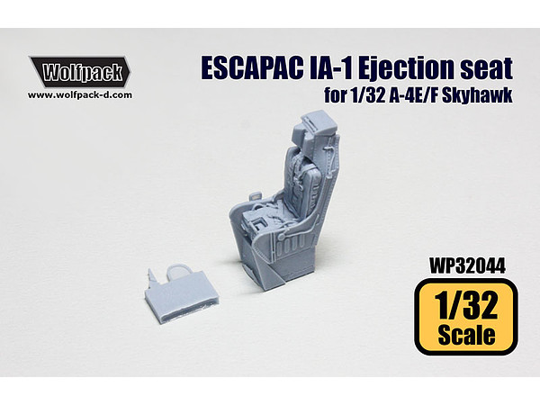 Wolfpack 1/32 ESCAPAC IA-1 Ejection seat for A-4E/F Skyhawk WP32044 Wolfpack 1/32 ESCAPAC IA-1 Ejection seat for A-4E/F Skyhawk WP32044