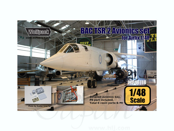 Wolfpack 1/48 BAC TSR.2 Avionics set Airfix - WP48118 Wolfpack 1/48 BAC TSR.2 Avionics set Airfix - WP48118