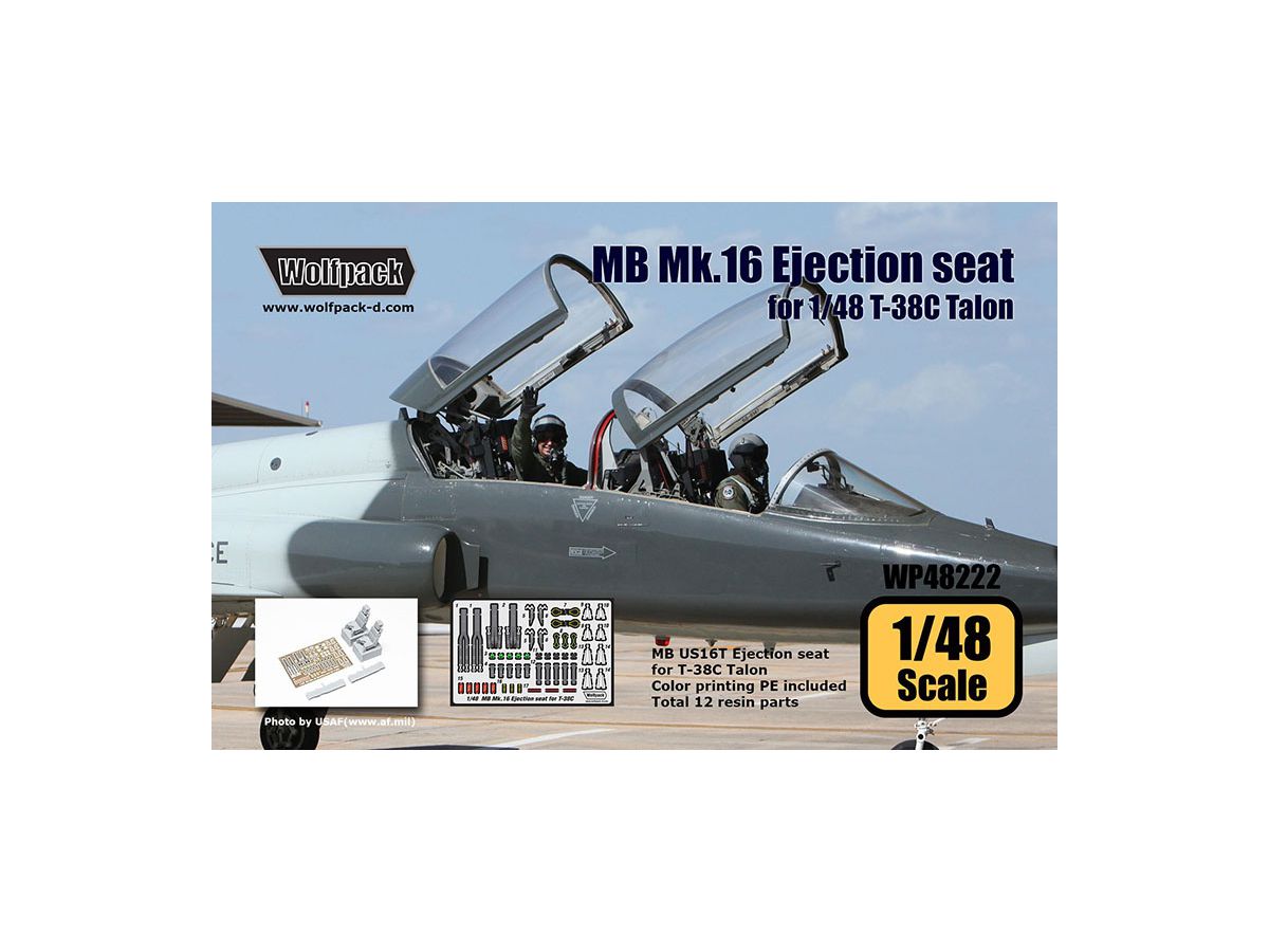 MB Mk.16 Ejection Seat (for 1/48 T-38C Talon Wolfpack)