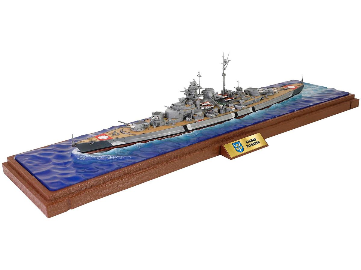 WW.II German Navy Battleship Bismarck Offshore Model Specification Battle of the Denmark Strait