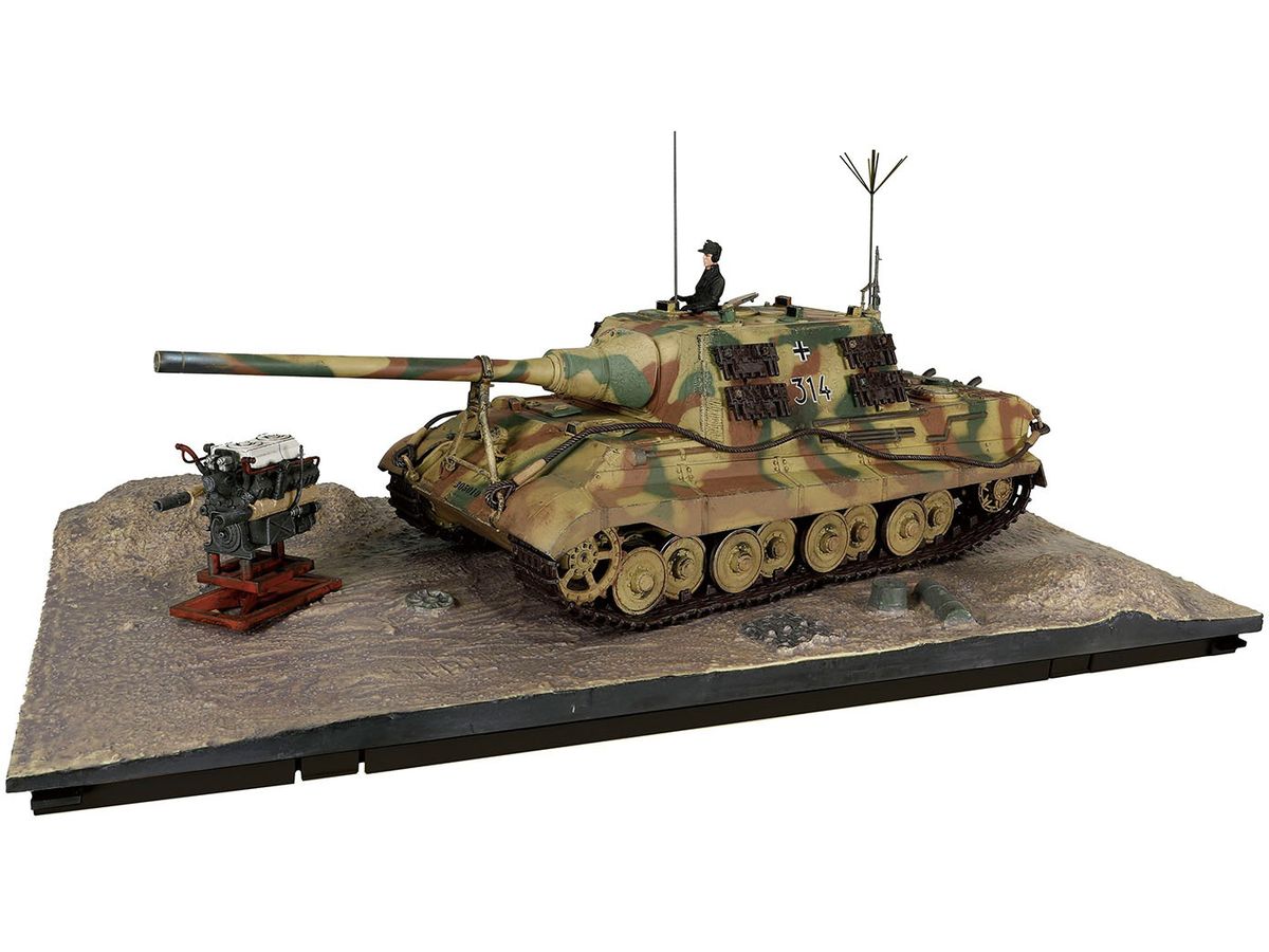 WW.II German Tank Destroyer Jagdtiger Porsche Type Finished Product