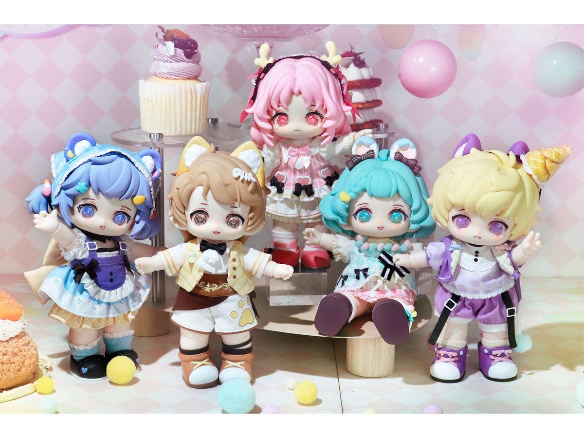 HANI Sweet Afternoon Tea Series Trading Doll: 1Box (4pcs)