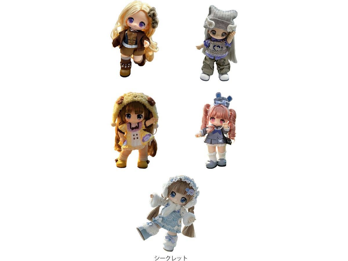 Honeini Today Is A Little Cute Series Trading Dolls 1Box 4pcs