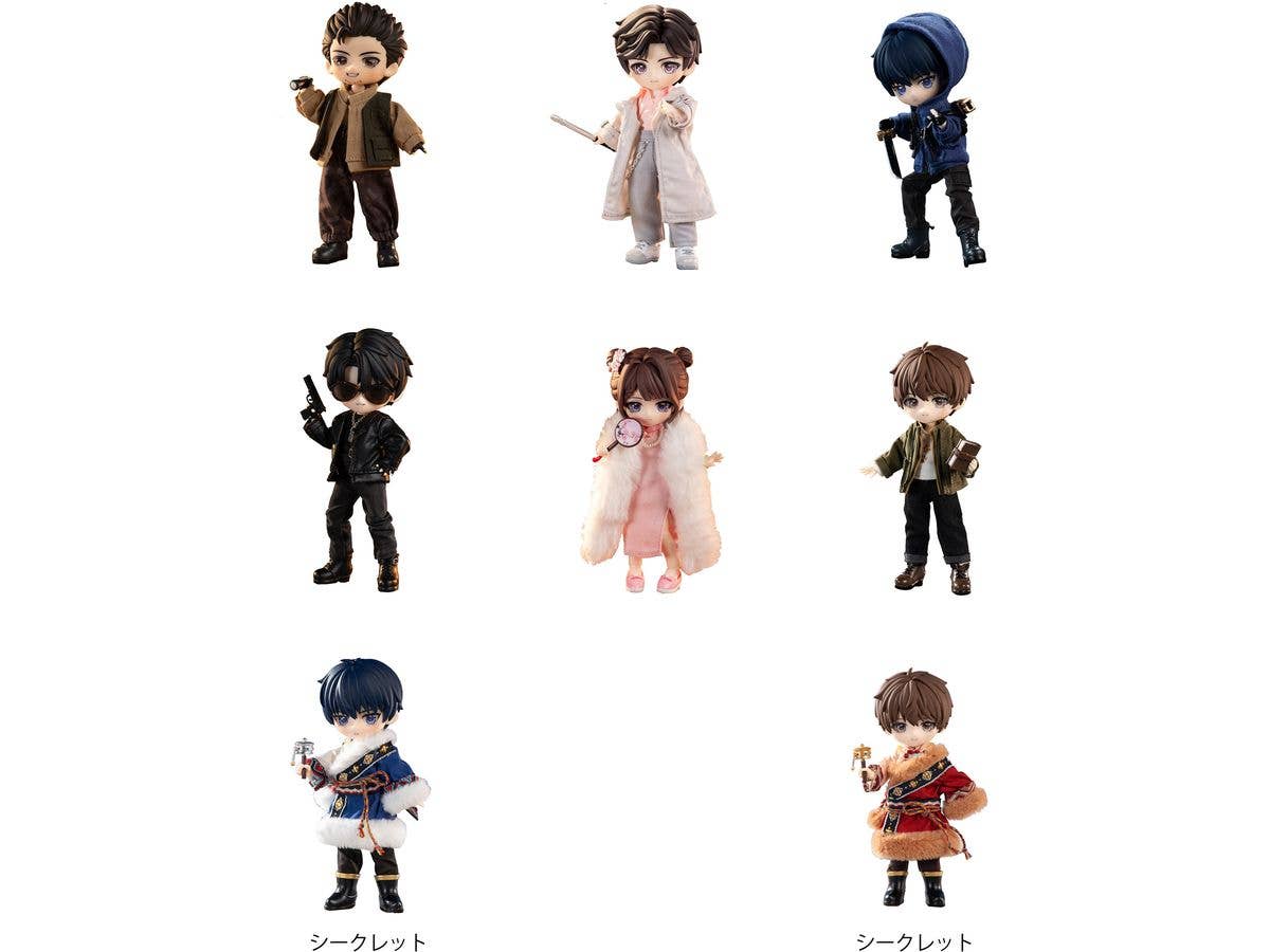 Daomu Biji Time Raiders Treasure Hunting & Time Echo Series Trading Dolls1Box 6pcs